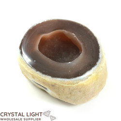 Crystal Pots: Agate Geode Pot