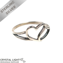 Sterling Silver Rings: Heart Ring