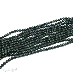 8mm Bead: Green Goldstone Beads 8mm
