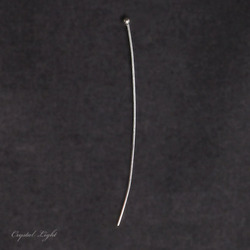 Head Pins: Silver Headpin 50mm