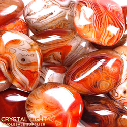 Tumbles By Quantity: Madagascar Agate Large Tumble