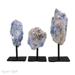 Display Pieces on Stand: Blue Kyanite on Stand (Small)
