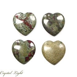 Hearts: Dragonstone Small Flat Heart