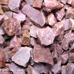Rough by Weight: Strawberry Quartz Rough Off Cuts/2kg
