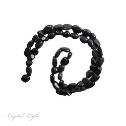 Tumble Beads: Shungite Tumble Beads Small