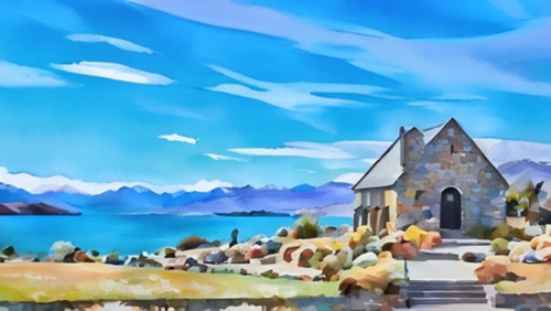 Holiday Snapshots: Lake Tekapo