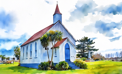 Other Architecture: Wesley Methodist Church, Waiaku, Auckland