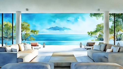 Homes & Gardens: Sea View Living