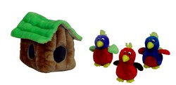 Interactive Dog Toys: Hide-A-Bird Dog Toy
