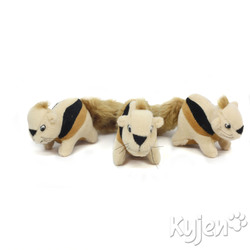 Squeak n Animals Squirrel 3 Pack