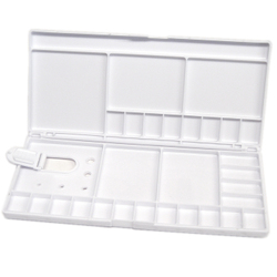 Palettes: Folding Plastic Watercolour Palette