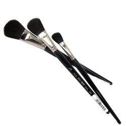 Natural Hair/Sable: Black Goat S755 Oval Mop