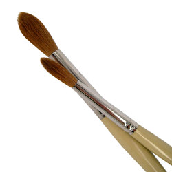 Natural Hair/Sable: DAS S225 Red Sable Round