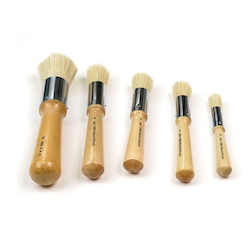 Hog Bristle: DAS Stencil Brush S1368