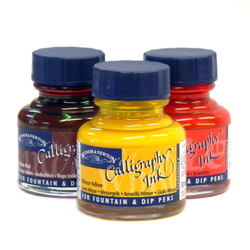 Inks: Winsor & Newton Calligraphy Ink 30ml