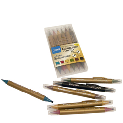 Sets: Itoya Calligraphy Set of 6 Earthtones