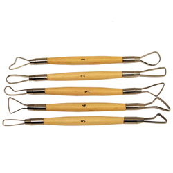 Modelling Tools: Double-Ended Ribbon Sculpting Tool Set