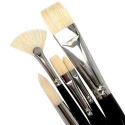 Hog Bristle: 1180 Bristle Synthetic Mix