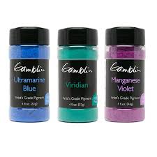 Raw Materials: Gamblin Dry Pigments