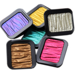 Watercolour -Professional: Finetec Watercolor Pans