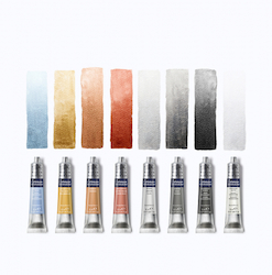 Watercolour -Student: Winsor & Newton Cotman Watercolour 8ml Iridescents