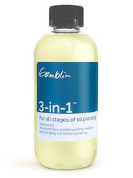 Oil: Gamblin 3-in-1 Medium