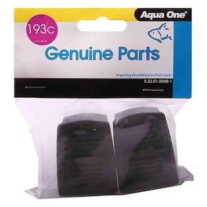 Fish: AquaOne IFXE 100 Internal Filter Replacement Carbon Cartridge 2 Pack 193C
