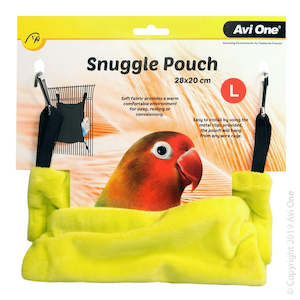 Birds: Bird Snuggle Pouch. Cosy and Comfortable