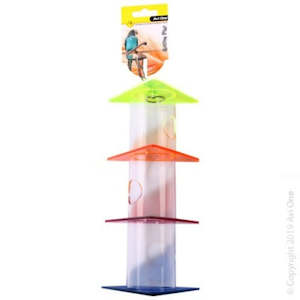 Birds: Acrylic Bird Foraging Toy. Safe & Entertaining