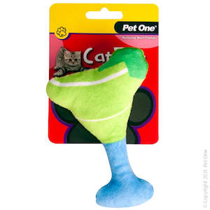 Cats: Pet One Cat Toy - Plush Meowtini Green 13.5cm