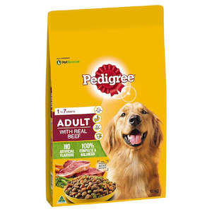 Dogs: Pedigree Adult 1-7 Yrs Dog Food 3kg