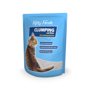 Kitty Fresh Activated Charcoal Clumping Cat Litter 5kg