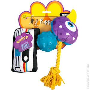 Dogs: Dog Toy - Puppy Fun Pack 3pcs Set