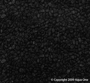 Aquarium Gravel Stones: Aquarium Decorative Gravel Black 1kg