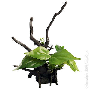 Aquarium Ornaments: Aqua One Devils Ivy Driftwood