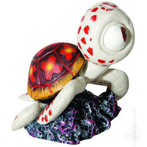 Aquarium Ornaments: Baby Sea Turtle Fish Tank Ornament