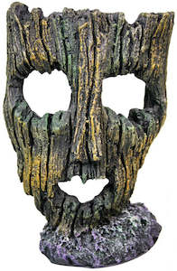 Aquarium Ornaments: Aqua One Ruined Mask Ornament - Small