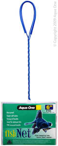 Fish Nets: Aqua One Fish Net - 6 Inch Fine