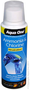 Ammonia Remover - Chlorine Neutraliser Aquarium Treatment. 250ml