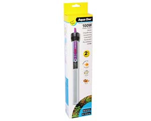 Aquarium Heating: AQUA ONE 100W GLASS HEATER 20CM