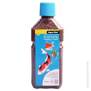 Goldfish Pellet Food 2mm. 580gm Container