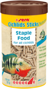 Goldfish Food: Sera Cichlids Sticks 52gm