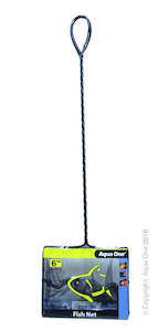 Fish Nets: Aquarium Fish Net - 6 Inch - Coarse Mesh