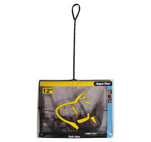 Fish Nets: Aquarium Fish Net - 12 Inch - Coarse Mesh