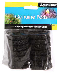 Aqua One Air 20/25 Sponge Air Filter Replacement 2 Pack