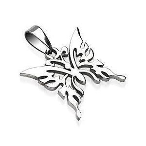 Butterfly Pendant 316L Surgical Steel