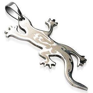 Gecko Pendant 316L Surgical Steel