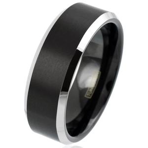 ALPHA 8mm TUNGSTEN MEN'S RING