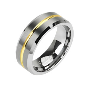 STORM 8mm TUNGSTEN MEN'S RING