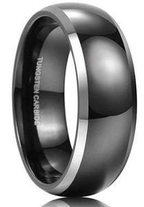 Bestsellers: BLACK ADDICT 8mm TUNGSTEN MEN'S RING